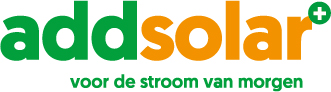 AddSolar B.V. logo home groene en gele letters