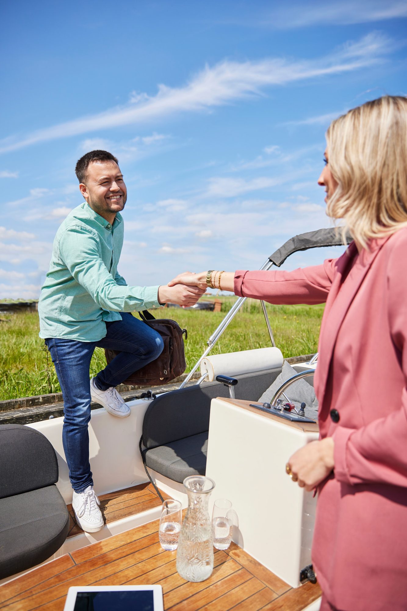 WRK dag welkom aan boord in Friesland werkgever maakt kennis met sollicitant nieuwe collega