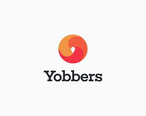 Yobbers logo home zwart oranje