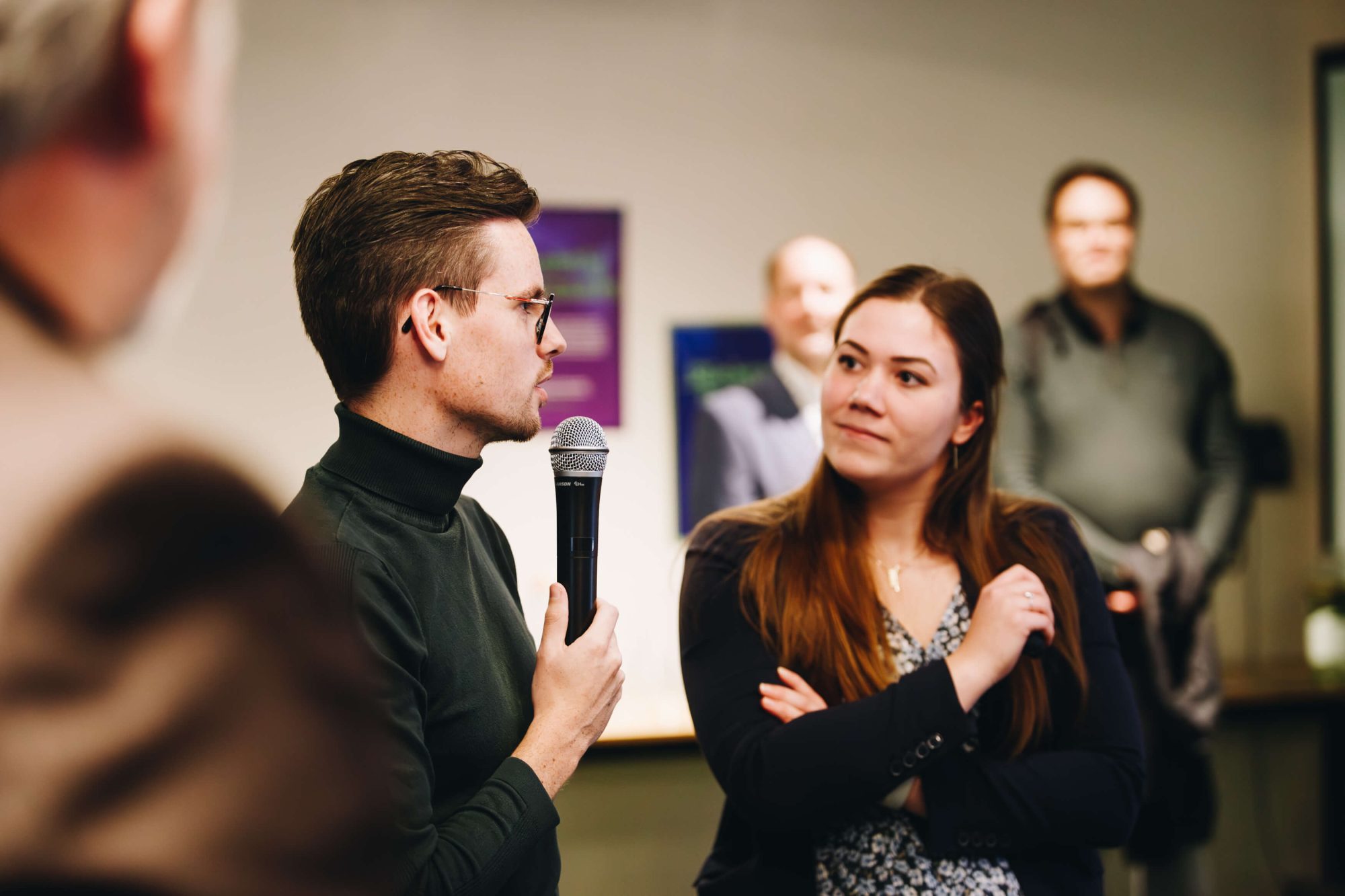 WRKLab borrel feestelijke opening goed luisteren spreken