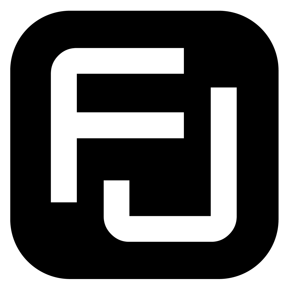 Friese Jongens logo zwart wit vierkant transparant
