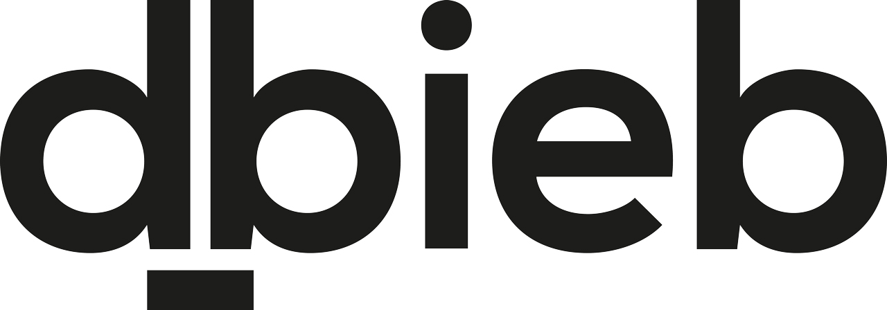 dbieb logo zwart wit